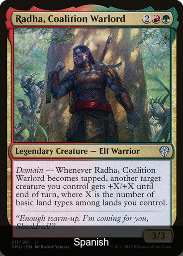 Radha, Coalition Warlord [Spanish]