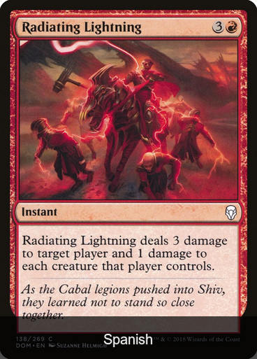 Radiating Lightning [Spanish]