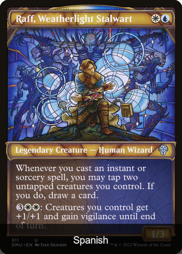 Raff, Weatherlight Stalwart (Showcase) [Spanish]