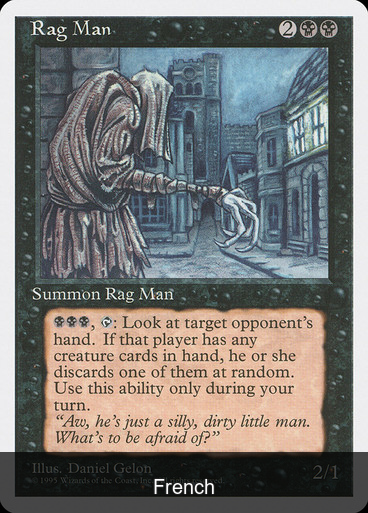 Rag Man [French]