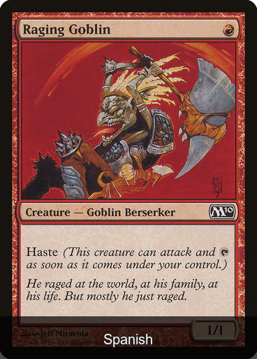 Raging Goblin [Spanish]
