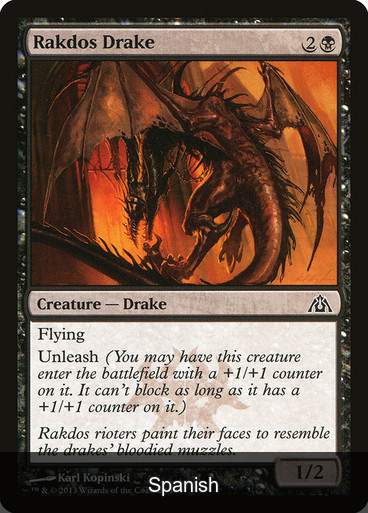 Rakdos Drake [Spanish]