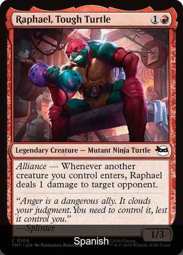 Raphael, Tough Turtle [Spanish]
