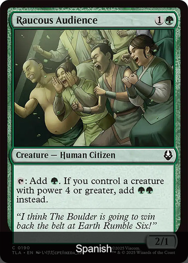 Raucous Audience [Spanish]
