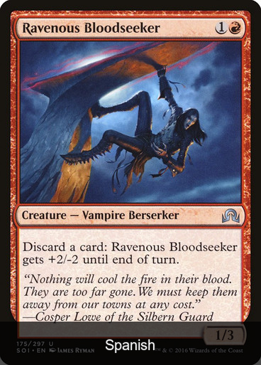 Ravenous Bloodseeker [Spanish]
