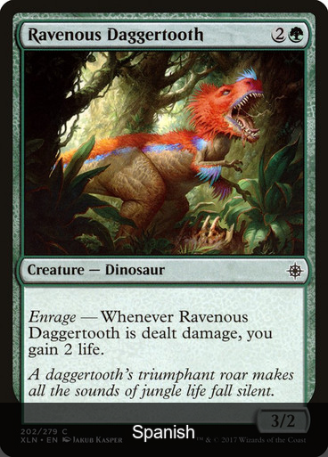 Ravenous Daggertooth [Spanish]