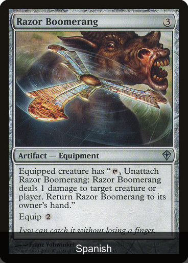Razor Boomerang [Spanish]