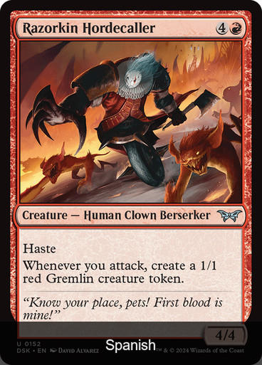 Razorkin Hordecaller [Spanish]