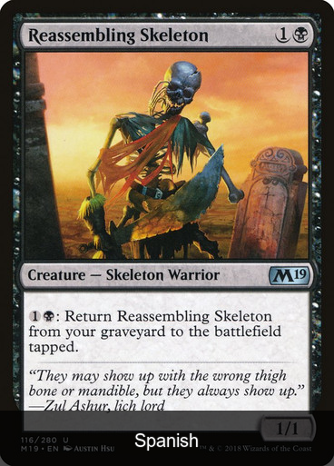 Reassembling Skeleton [Spanish]