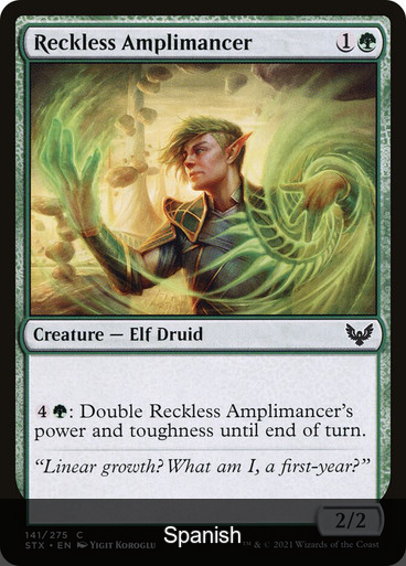 Reckless Amplimancer [Spanish]