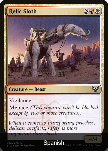 Relic Sloth [Spanish]