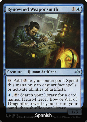 Renowned Weaponsmith [Spanish]