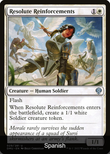 Resolute Reinforcements [Spanish]