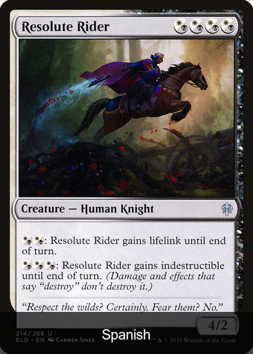 Resolute Rider [Spanish]