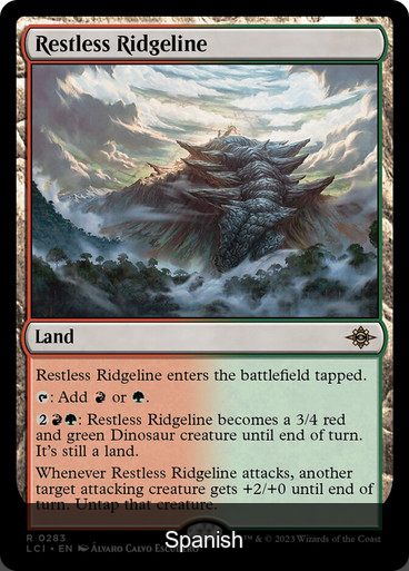 Restless Ridgeline [Spanish]