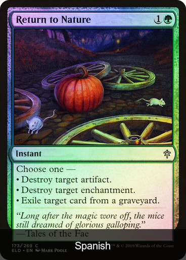 Return to Nature Foil [Spanish]