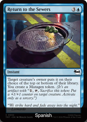 Return to the Sewers [Spanish]