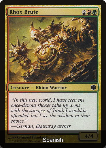 Rhox Brute [Spanish]