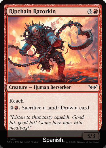 Ripchain Razorkin [Spanish]
