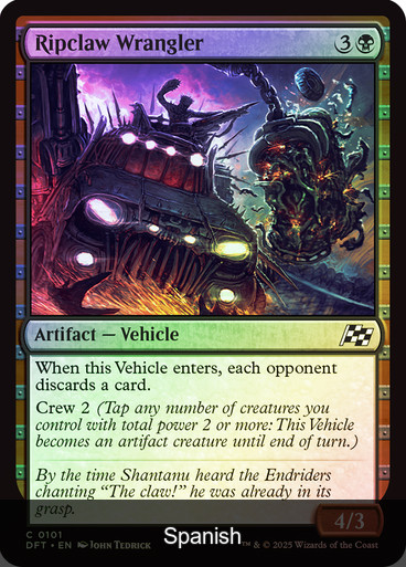 Ripclaw Wrangler Foil [Spanish]