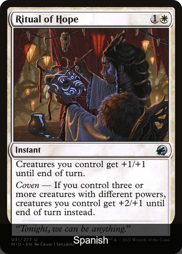 Ritual of Hope [Spanish]