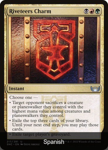 Riveteers Charm [Spanish]