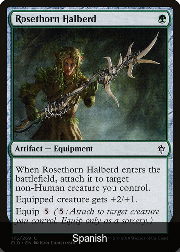 Rosethorn Halberd [Spanish]