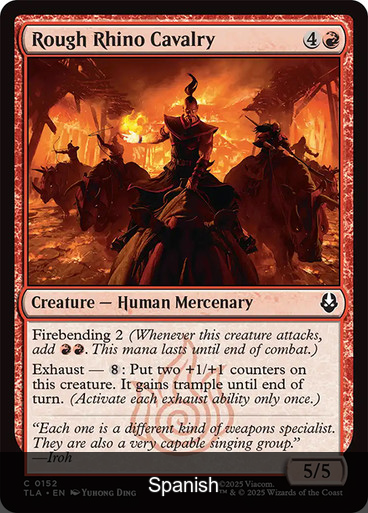 Rough Rhino Cavalry [Spanish]