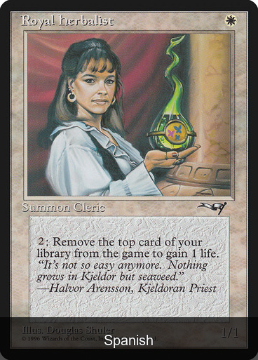 Royal Herbalist (Female) [Spanish]