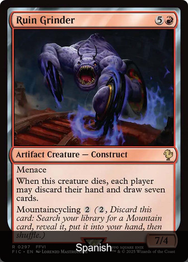 Ruin Grinder [Spanish]