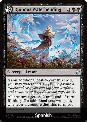 Ruinous Waterbending [Spanish]