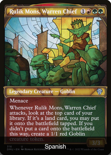 Rulik Mons, Warren Chief (Showcase) [Spanish]