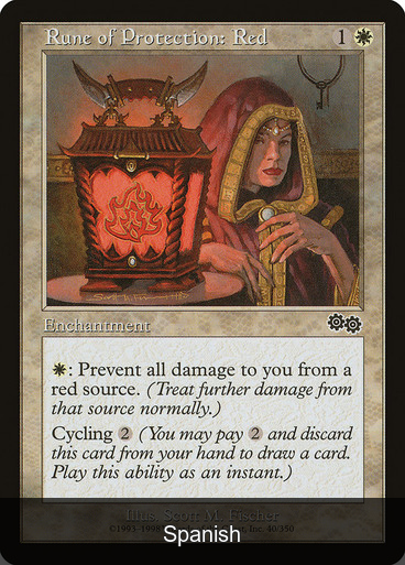 Rune of Protection: Red [Spanish]