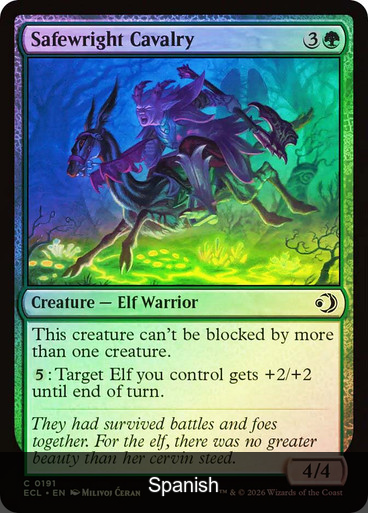 Safewright Cavalry (Default) Foil [Spanish]