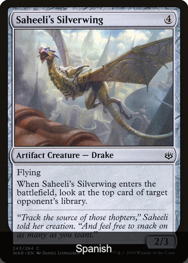Saheeli's Silverwing [Spanish]