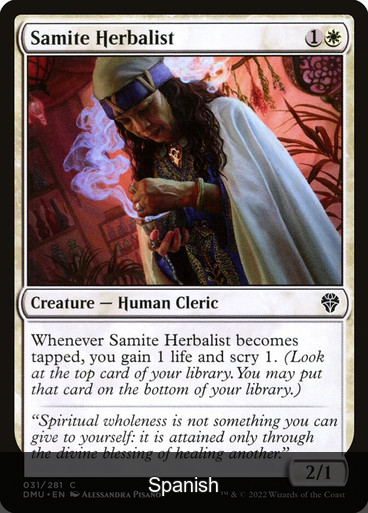 Samite Herbalist [Spanish]