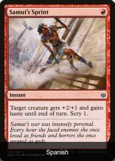 Samut's Sprint [Spanish]