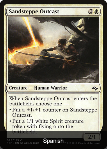 Sandsteppe Outcast [Spanish]