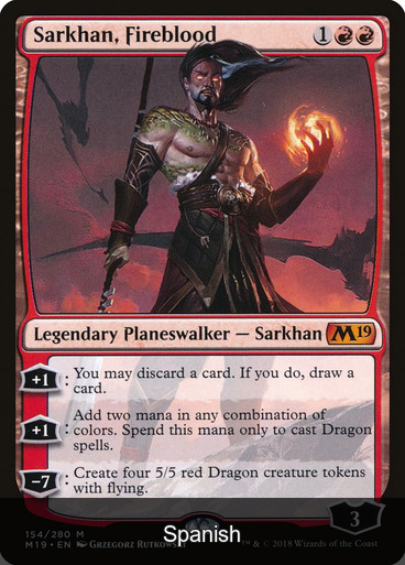 Sarkhan, Fireblood [Spanish]