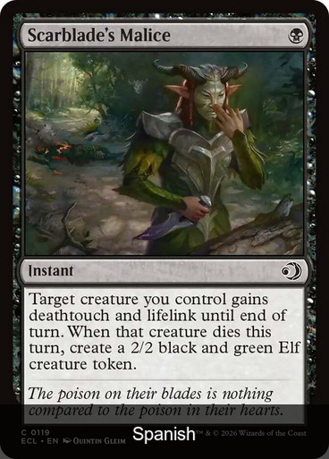 Scarblade's Malice (Default) [Spanish]