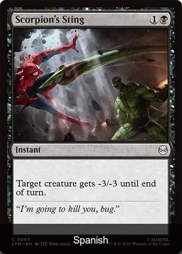 Scorpion's Sting [Spanish]