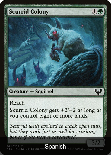 Scurrid Colony [Spanish]