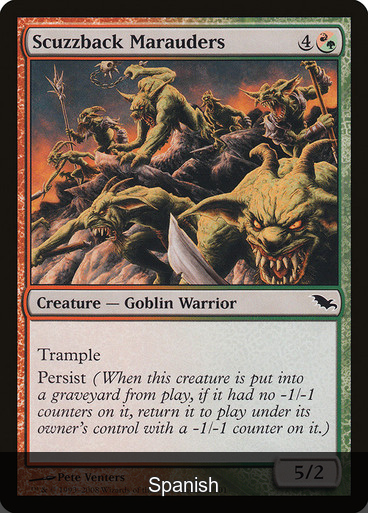 Scuzzback Marauders [Spanish]