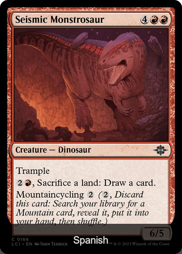 Seismic Monstrosaur [Spanish]