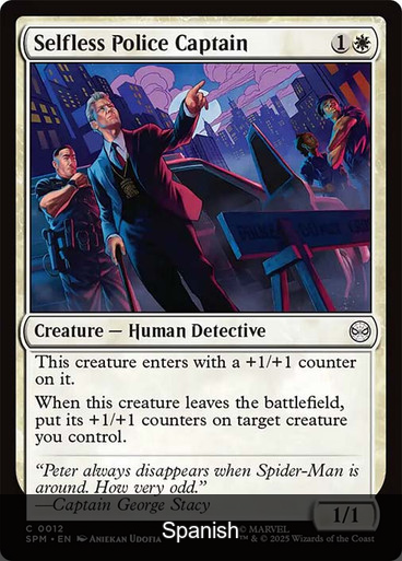 Selfless Police Captain [Spanish]