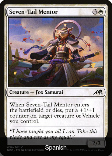 Seven-Tail Mentor [Spanish]