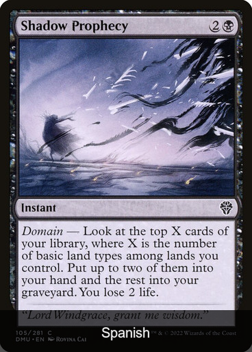 Shadow Prophecy [Spanish]