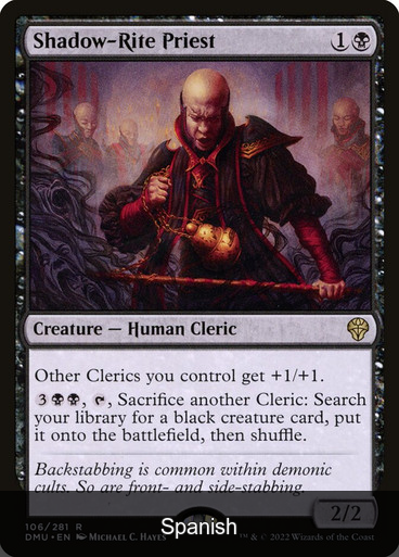 Shadow-Rite Priest [Spanish]