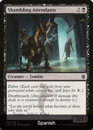 Shambling Attendants [Spanish]