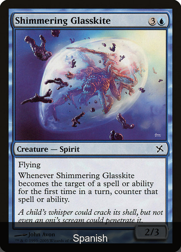 Shimmering Glasskite [Spanish]